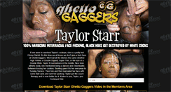 Desktop Screenshot of ghettogaggerstaylorstarr.com